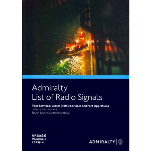 9780707719900: ALRS Volume 6 Part 4 - Pilot Services, VTS & Port Ops: Asia & Australasia: Part 4 (Admiralty List of Radio Signals)