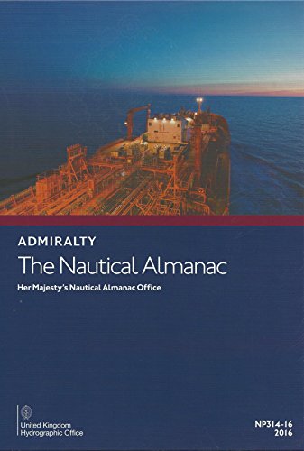 9780707741598: Nautical Almanac 2016: NP314 (Admiralty Almanacs)