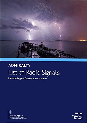 9780707744094: Meterological Observation Stations: NP284 (Admiralty List of Radio Signals)