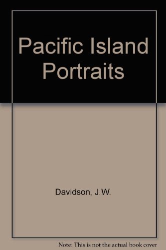 Imagen de archivo de Pacific Island Portraits a la venta por The Secret Bookshop