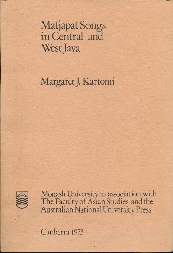 9780708103555: Matjapat songs in Central and West Java (Oriental monograph series)