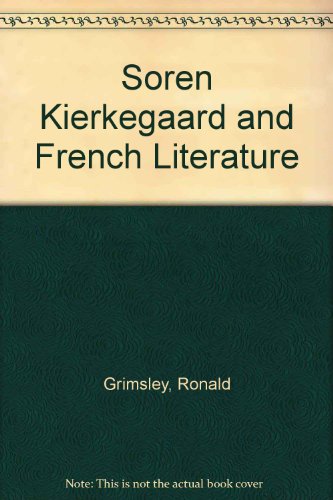 Beispielbild fr Soren Kierkegaard and French Literature zum Verkauf von Powell's Bookstores Chicago, ABAA