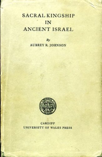 Beispielbild fr Sacral Kingship in Ancient Israel zum Verkauf von Anybook.com