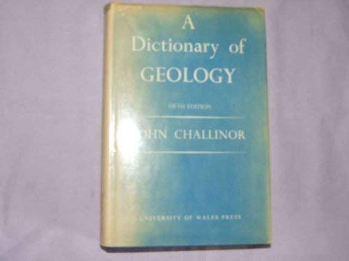 Stock image for A Dictionary of Geology for sale by Vashon Island Books