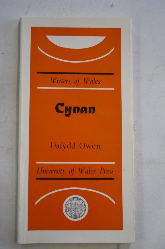 Imagen de archivo de Cynan (Writers of Wales) a la venta por GF Books, Inc.