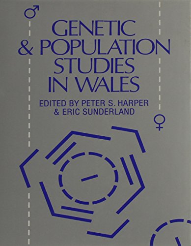Stock image for GENETIC AND POPULATION STUDIES IN WALES for sale by Parrott Books