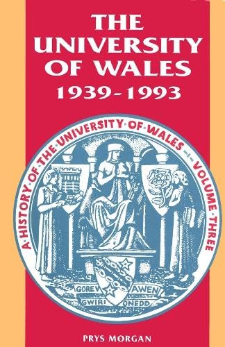 Beispielbild fr The History of the University of Wales 193993 v 3 History of the University of Wales zum Verkauf von PBShop.store US