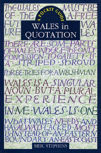 9780708315606: Wales in Quotation (Pocket Guides)