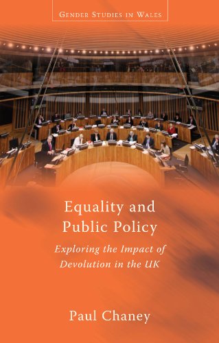 Stock image for Equality and Public Policy: Exploring the Impact of Devolution in the UK (Gender Studies in Wales) for sale by MusicMagpie