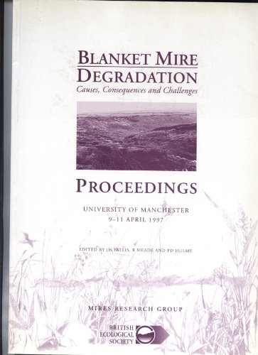 Stock image for Blanket Mire Degradation for sale by SN Books Ltd