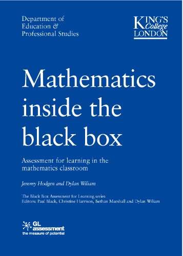 Imagen de archivo de Mathematics Inside the Black Box a la venta por PBShop.store US