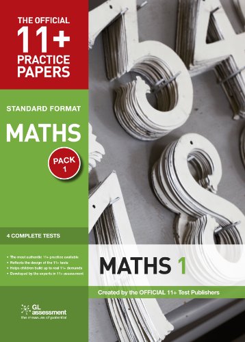 Beispielbild fr 11+ Practice Papers, Maths Pack 1, Standard: Test 1, Test 2, Test 3, Test 4 (The Official 11+ Practice Papers) zum Verkauf von WorldofBooks