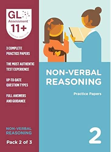 Imagen de archivo de GL Assessment 11+ Practice Papers Non-Verbal Reasoning Pack 2 (Multiple Choice) a la venta por WorldofBooks