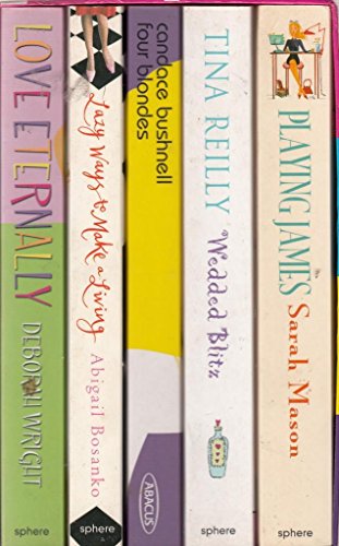 Stock image for Contemporary Fiction Box Set - five volumes: Four Blondes; Lazy Ways to Make a Living; Wedded Blitz; Love Eternally; Playing James for sale by Brit Books