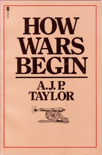 Imagen de archivo de How Wars Begin a la venta por AwesomeBooks