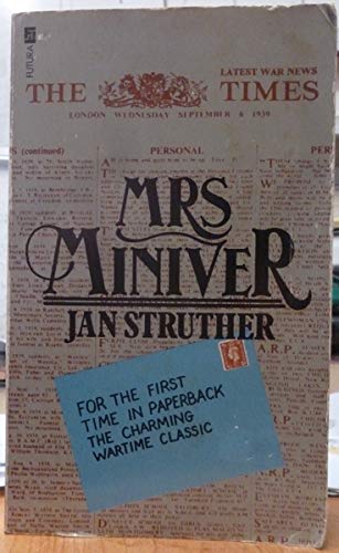 Stock image for Mrs. Miniver for sale by WorldofBooks