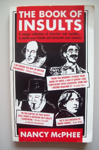 Imagen de archivo de Book Of Insults a la venta por AwesomeBooks