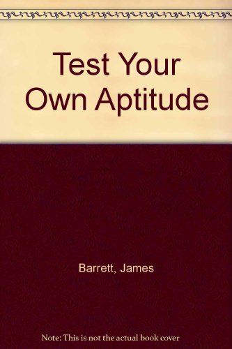 9780708819258: Test Your Own Aptitude