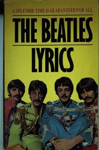 Beispielbild fr The Beatles Illustrated Lyrics zum Verkauf von AwesomeBooks