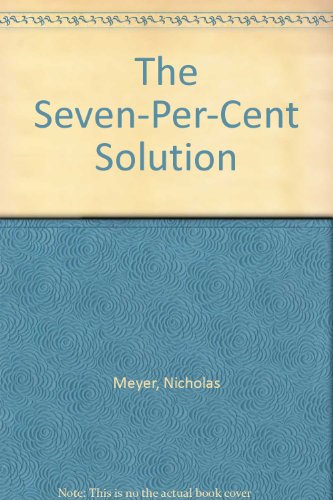 9780708900529: The Seven-Per-Cent Solution/Large Type