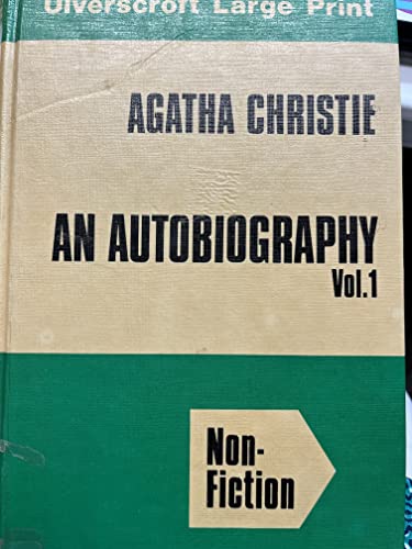 Autobiography: v. 1 (9780708902561) by Agatha Christie