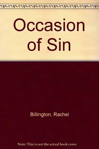 9780708911235: Occasion of Sin