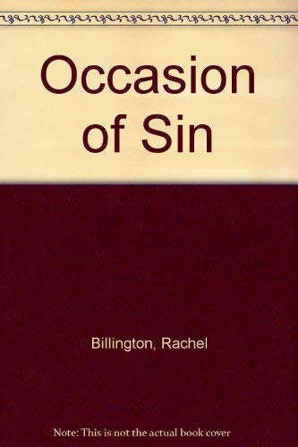 9780708911235: Occasion Of Sin (U)