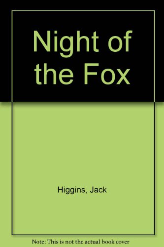 Imagen de archivo de NIGHT OF THE FOX a la venta por Lilian Modlock