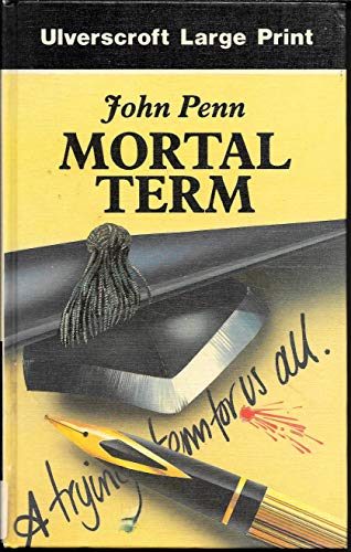 Beispielbild fr Mortal Term zum Verkauf von Cheryl's Books