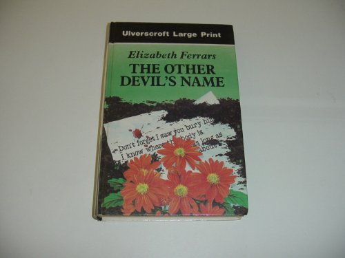 9780708918333: The Other Devil's Name (U)