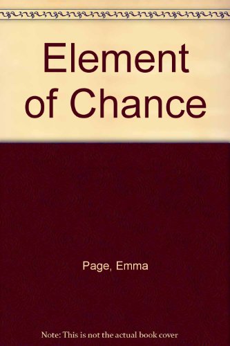 9780708927168: Element of Chance