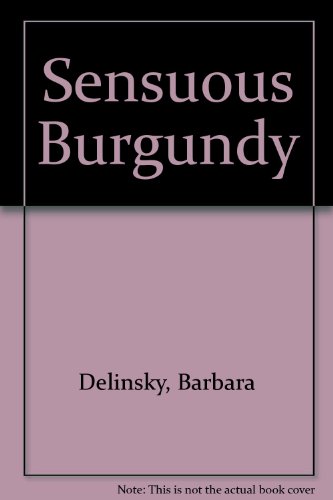 9780708939635: Sensuous Burgundy
