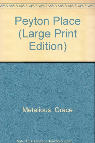 9780708948354: Peyton Place (Large Print Edition)
