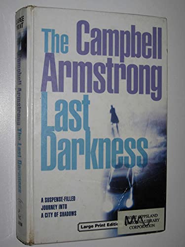 Imagen de archivo de The Last Darkness a la venta por Better World Books