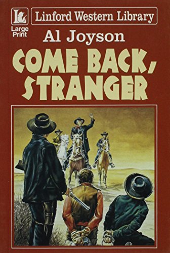 Imagen de archivo de Come Back, Stranger a la venta por Better World Books