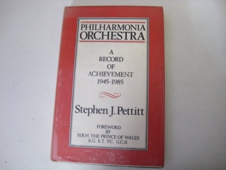 Stock image for Philharmonia Orchestra : A Record of Achievement for sale by Better World Books: West