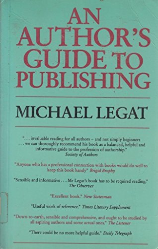 Imagen de archivo de An Author's Guide to Publishing a la venta por Reuseabook