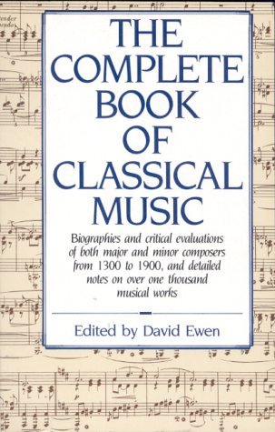 9780709038658: The Complete Book of Classical Music