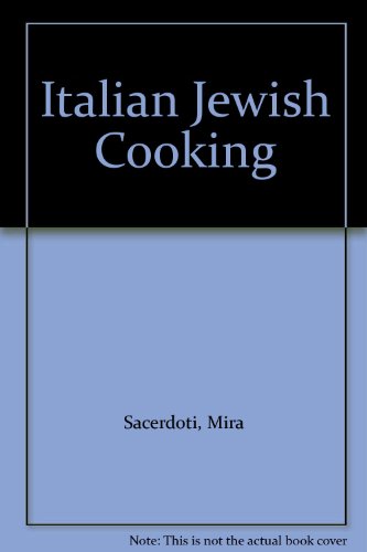 Beispielbild fr Italian Jewish Cooking zum Verkauf von WorldofBooks