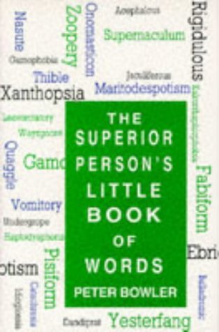 Beispielbild fr Superior Person's Little Book of Words zum Verkauf von ThriftBooks-Dallas