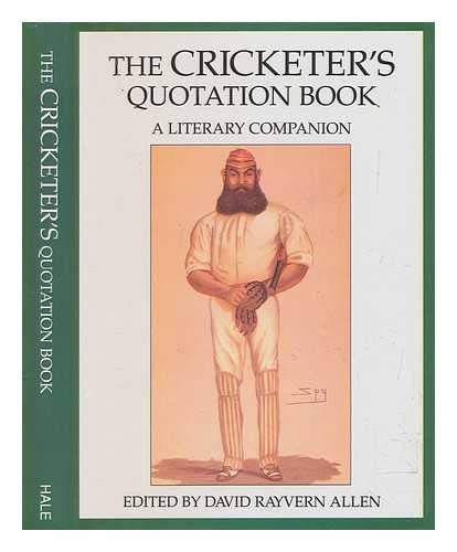 Stock image for The Cricketer's Quotation Book for sale by Reuseabook