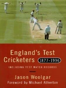 Imagen de archivo de Englands Test Cricketer, 1877-1996 a la venta por Basement Seller 101