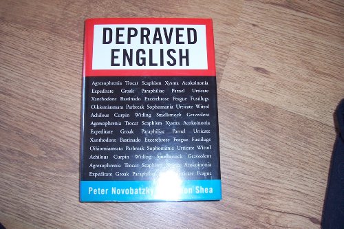 Stock image for Depraved English for sale by WorldofBooks