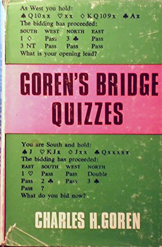 Bridge Quizzes (9780709123699) by Charles Goren