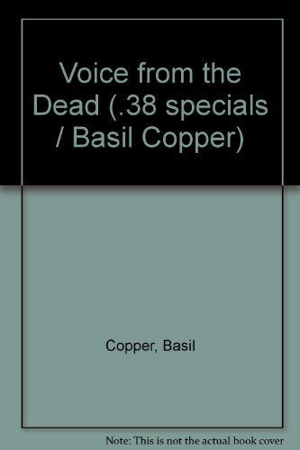 Voice from the Dead (9780709142409) by Copper, Basil