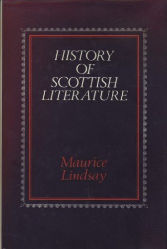 Imagen de archivo de History of Scottish Literature a la venta por Better World Books