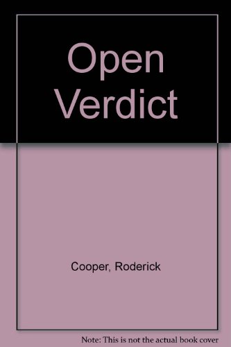 Stock image for Open Verdict for sale by Ystwyth Books