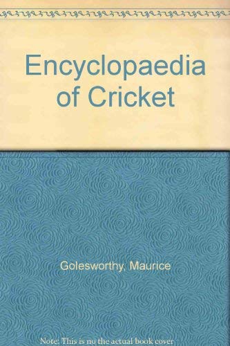 Beispielbild fr Encyclopaedia of Cricket zum Verkauf von WorldofBooks