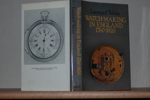 Beispielbild fr Watchmaking in England, 1760-1820 zum Verkauf von WorldofBooks