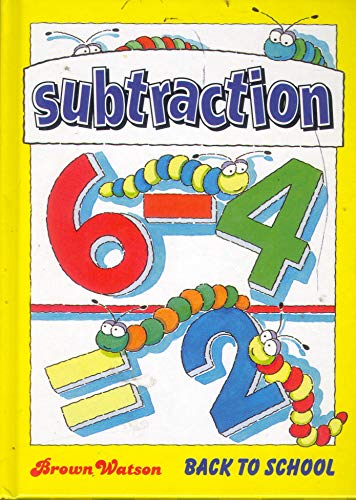 Beispielbild fr Subtraction (Back to School) zum Verkauf von AwesomeBooks
